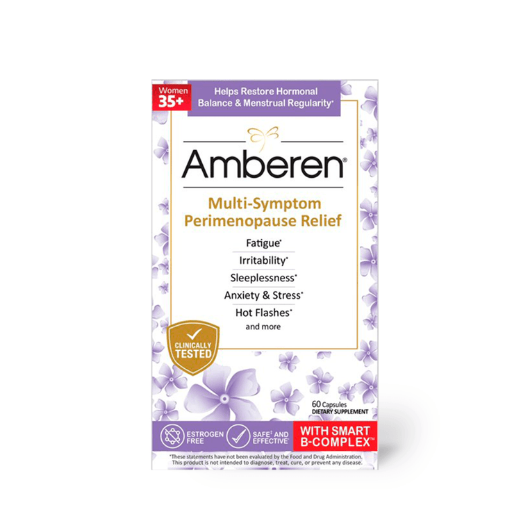 Amberen Multi-Symptom Perimenopause Relief 60ct - E-pharma Inc