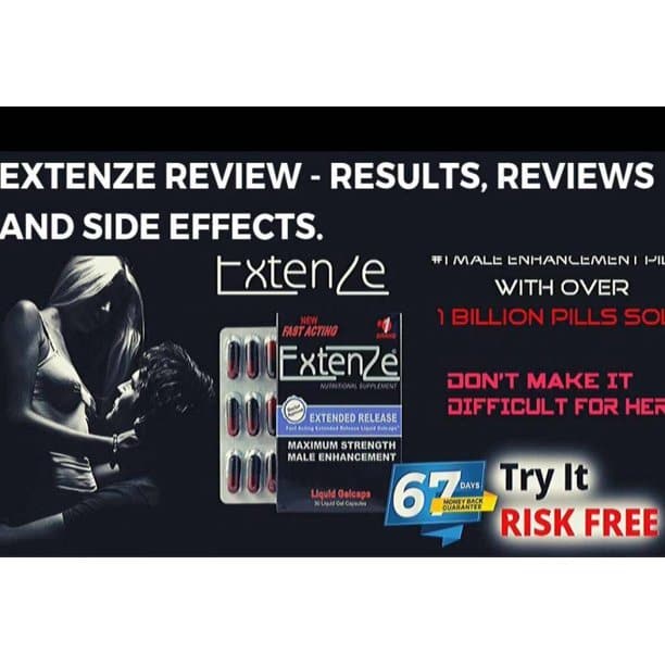 Extenze Extended Release Male Enhancement Soft Gelcaps, 30 Count - E-pharma Inc