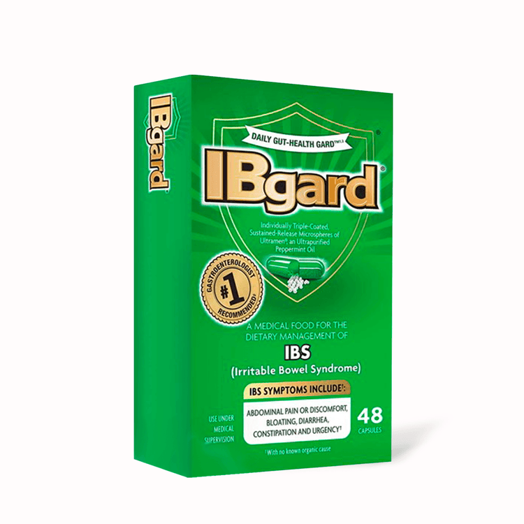 IBgard® Dietary Management of Irritable Bowel Syndrome 48 Capsules - E-pharma Inc