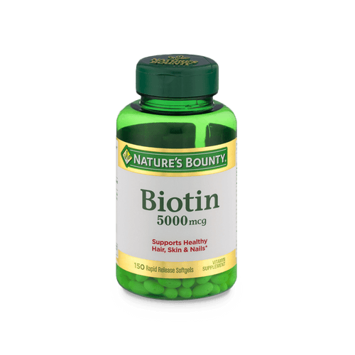 Nature's Bounty Biotin 5000MCG 150 Ct - E-pharma Inc