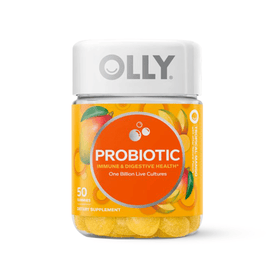 OLLY Purely Probiotic Gummy, Immune & Digestive Health, Mango, 50 Ct. - E-pharma Inc