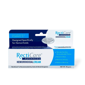 RectiCare Advanced Hemorrhoidal Cream - 30.0 g - E-pharma Inc