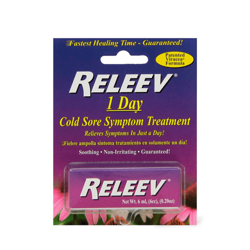 RELEEV 1 Day Cold Sore Treatment 6 mL - E-pharma Inc