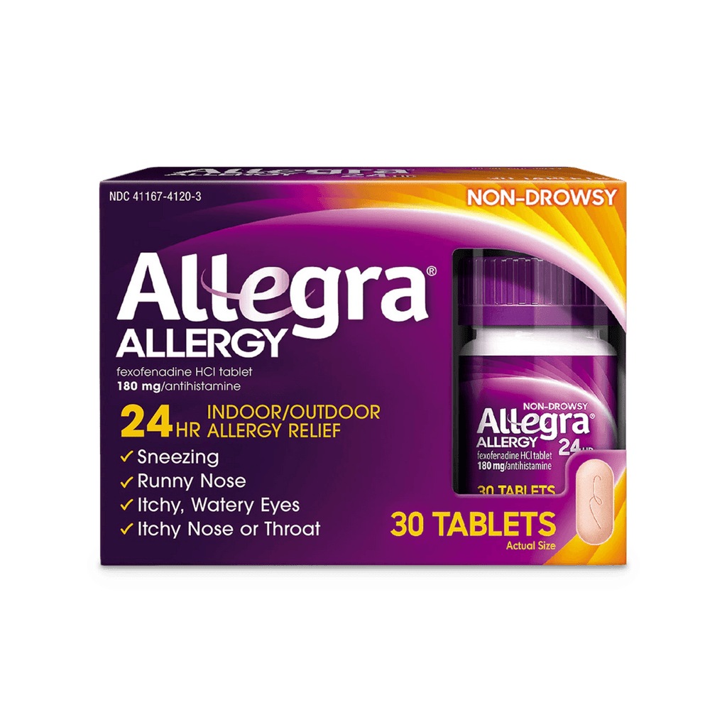 Allegra Adult 24HR Tablet 180MG 30 Ct - E-pharma Inc