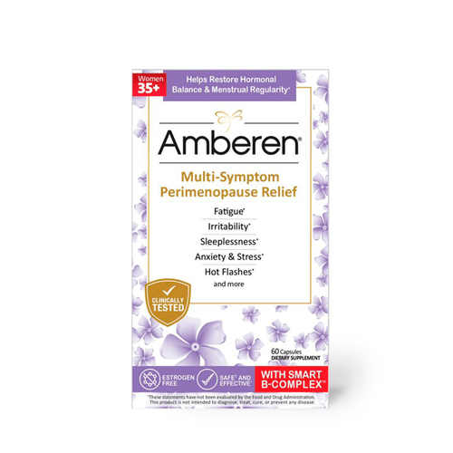 Amberen Multi-Symptom Perimenopause Relief 60ct - E-pharma Inc