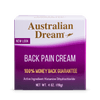 Australian Dream Back Pain Cream - For Neck, Body, Muscle Aches, or Back Pain - 4 Oz Jar - E-pharma Inc