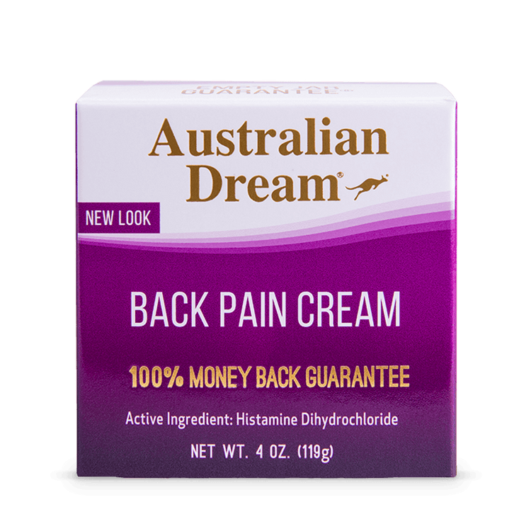 Australian Dream Back Pain Cream - For Neck, Body, Muscle Aches, or Back Pain - 4 Oz Jar - E-pharma Inc