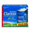 Claritin 24 Hour Allergy Medicine, Antihistamine Tablets, 10 mg, 70 Ct - E-pharma Inc