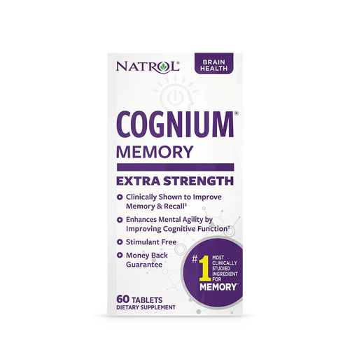 Cognium, Extra Strength, 200 mg, 60 Tablets, Natrol. - E-pharma Inc