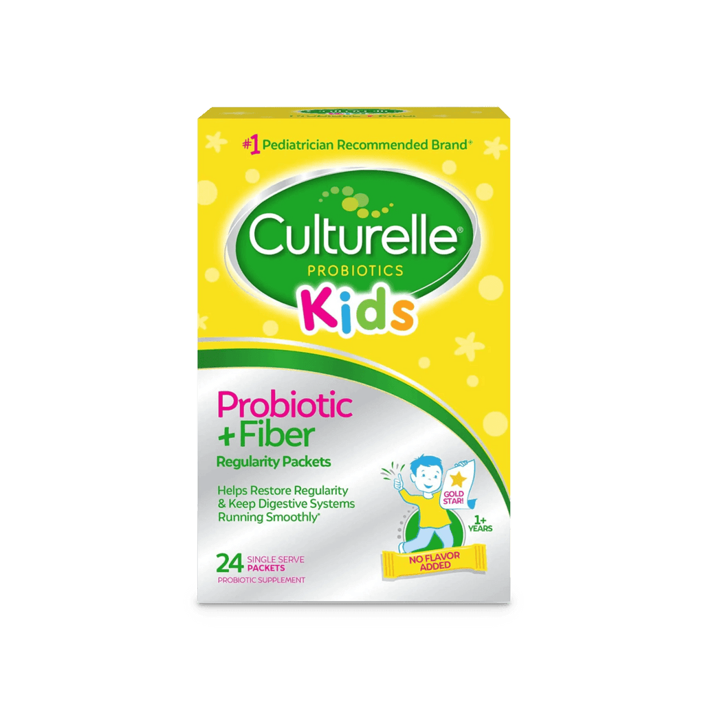 Culturelle Kids Regularity Probiotic + Fiber Supplement Packets - 24 Ct - E-pharma Inc