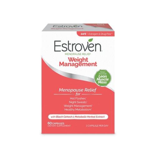 Estroven Menopause Relief & Weight Management, Capsules - 30 Ct - E-pharma Inc