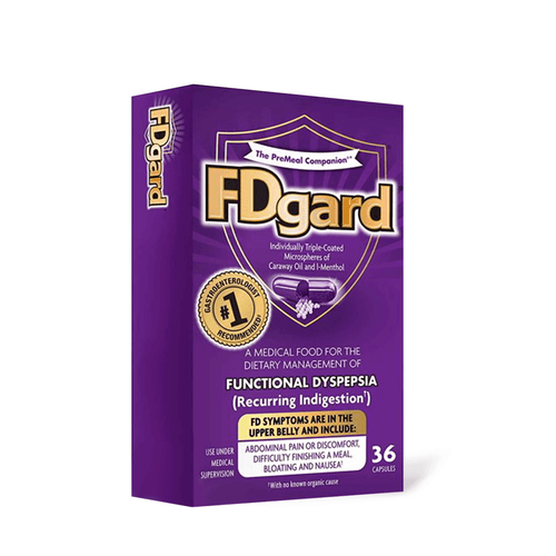 FDgard for Functional Dyspepsia 36 Capsules - E-pharma Inc