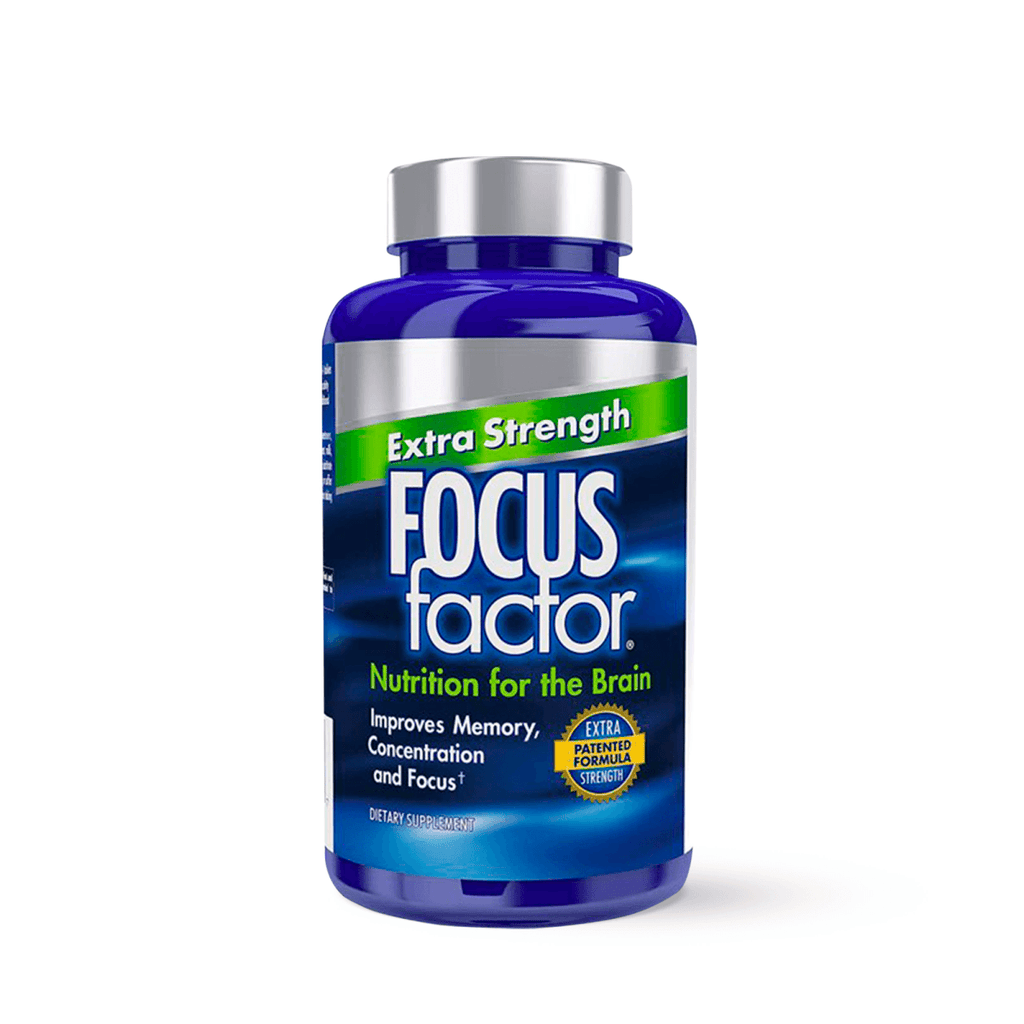 Focus Factor Extra Strength, Brain Health Dietary Supplement - 60 Ct - E-pharma Inc