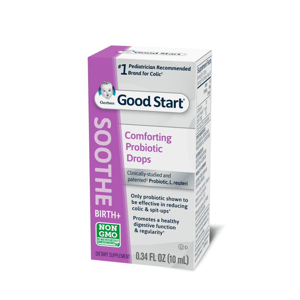 Gerber Good Start Soothe Probiotic Colic Drops, 0.34 fl oz Bottle - E-pharma Inc