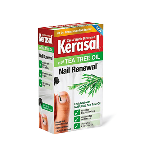 Kerasal Fungal Nail Renewal, Nail Repair Solution with Tea Tree Oil - 0.33 Fl Oz - E-pharma Inc