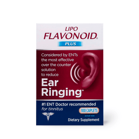 Lipo-Flavonoid Plus Ear Health Supplement, 100 Caplets - E-pharma Inc