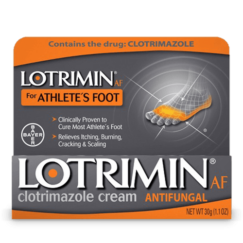 Lotrimin AF Athlete's Foot Antifungal Cream, 1.1 Ounce Tube - E-pharma Inc