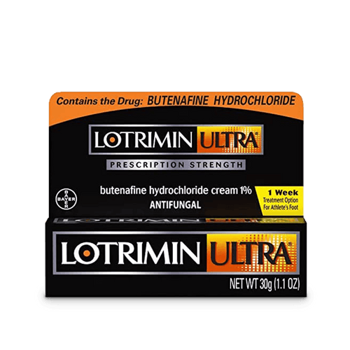 Lotrimin Ultra 1 Week Athlete's Foot Antifungal Cream, 1.1 Oz Tube - E-pharma Inc