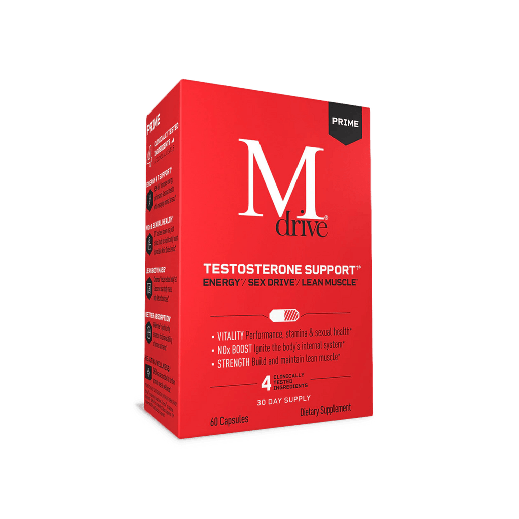 MDrive Testosterone Support Prime Formula with DHEA - 60 Count - E-pharma Inc