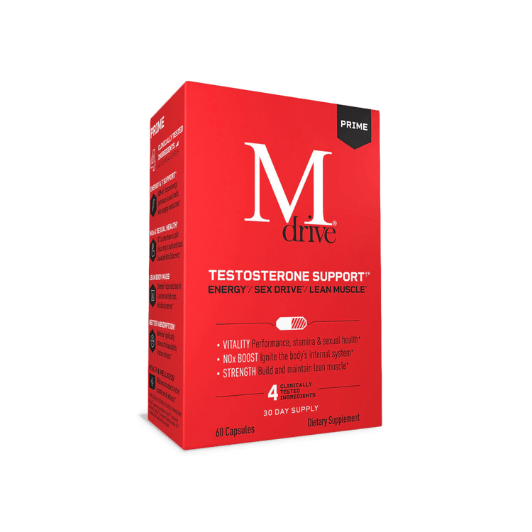 MDrive Testosterone Support Prime Formula with DHEA - 60 Count - E-pharma Inc