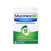 MucinexDM 12 Hour Expectorant and Cough Suppressant, 600mg, Extended-Release Tablets - 20 Ct - E-pharma Inc