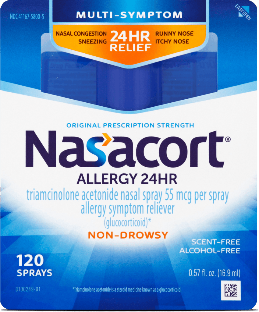 Nasacort Allergy Spray 24hr 120ct - E-pharma Inc