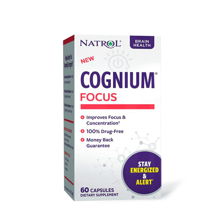 Natrol Cognium Focus Capsules, 60 Ct - E-pharma Inc