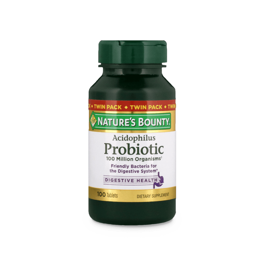 Nature's Bounty Acidophilus Probiotic 100 Ct - E-pharma Inc