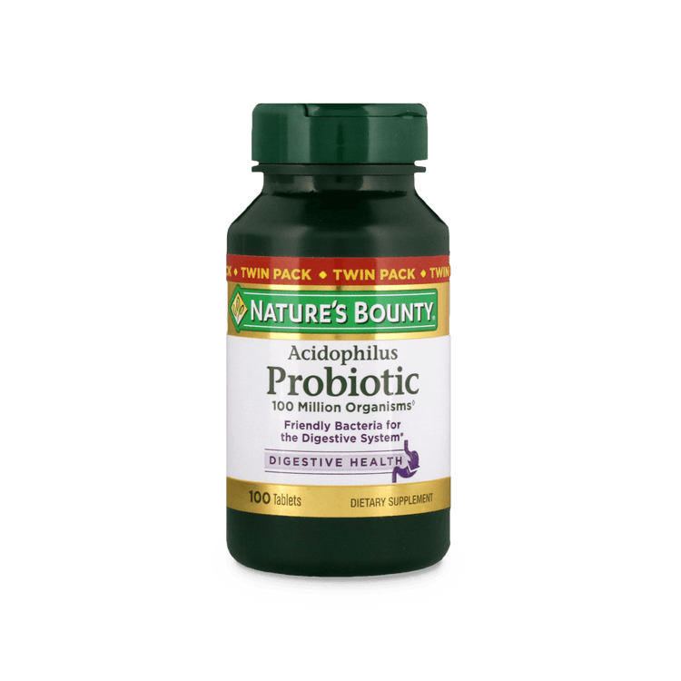 Nature's Bounty Acidophilus Probiotic 100 Ct - E-pharma Inc