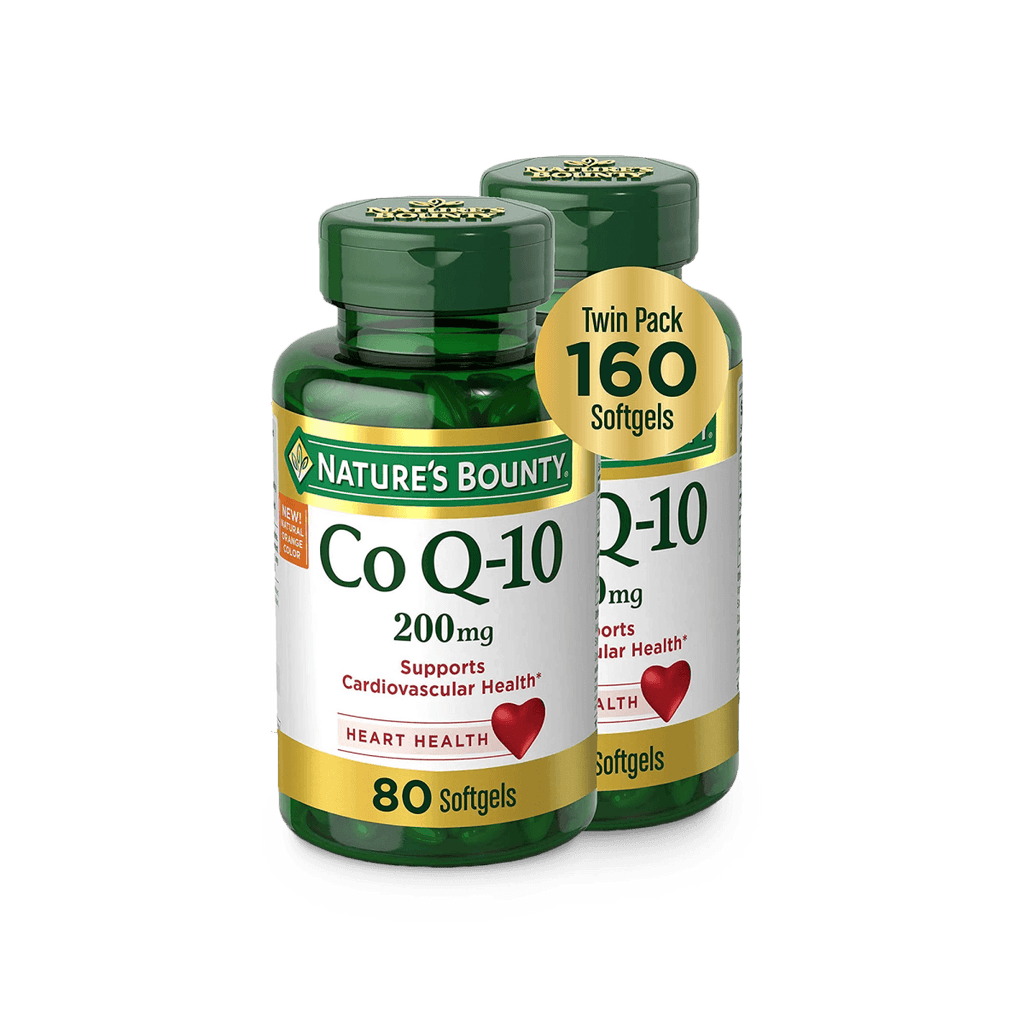 Nature's Bounty CoQ-10 200 Mg - 80 Ct Twin Pack - E-pharma Inc