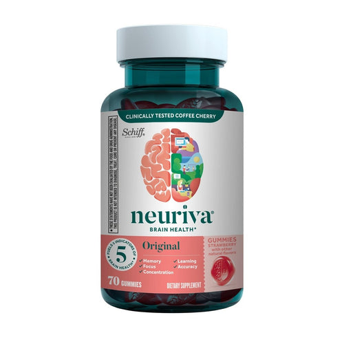 Neuriva Original 50 Gummies - Strawberry - E-pharma Inc