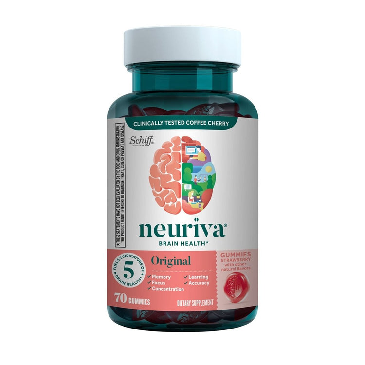 Neuriva Original 50 Gummies - Strawberry - E-pharma Inc