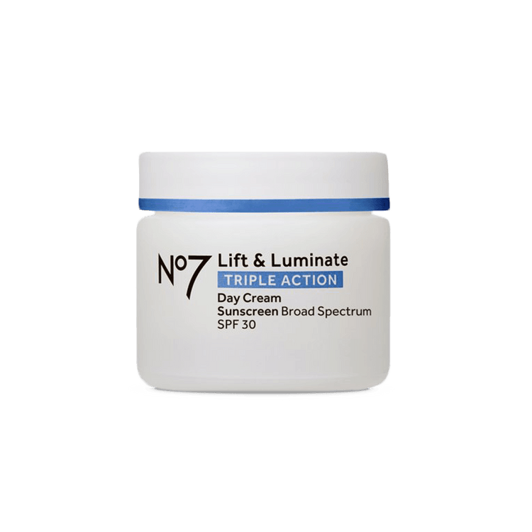 No7 Lift & Luminate Triple Action Free Day Cream SPF 30 Fragrance Free 1.69 FL Oz - E-pharma Inc