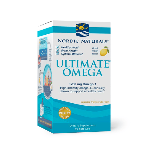 Nordic Naturals Ultimate Omega Softgels, Lemon, 1280 mg - E-pharma Inc
