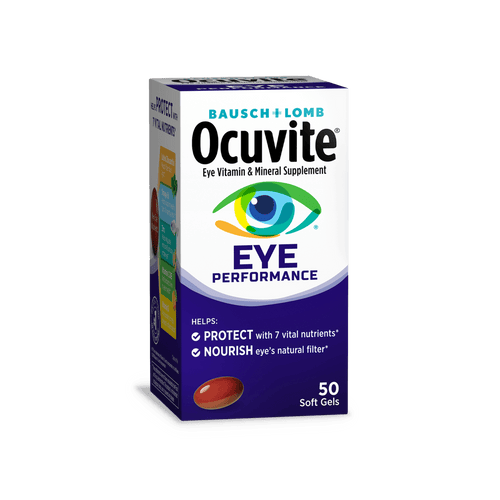 Ocuvite Eye Performance Softgels - 50 Ct - E-pharma Inc