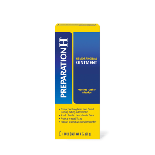 Preparation H Ointment for Hemorrhoid Relief, Burning and Itching, 1 Oz - E-pharma Inc