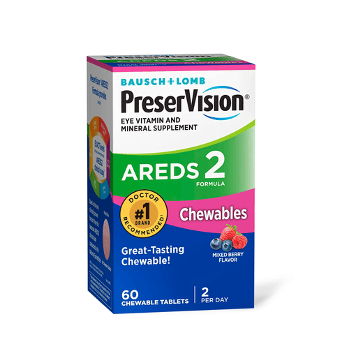 PreserVision AREDS 2 Eye Vitamin & Mineral Supplement, 60 count. - E-pharma Inc