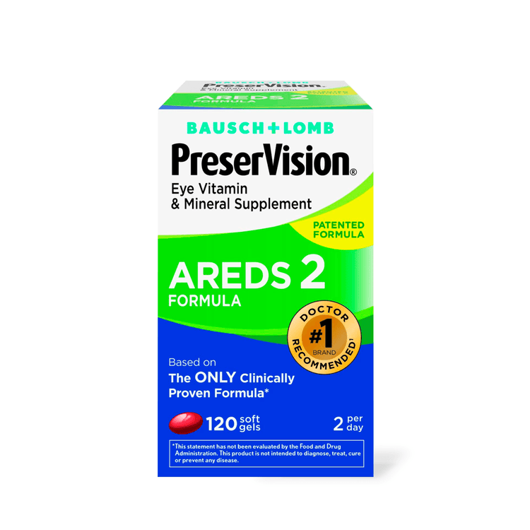 PreserVision® AREDS 2 Formula Vitamin & Mineral Supplement 120 ct Soft Gels (Min - E-pharma Inc