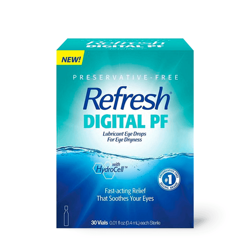 Refresh Digital Pf Lubricant Eye Drops, 30 Ct - E-pharma Inc