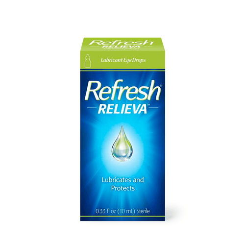 Refresh Relieva Lubricant Eye Drops, 0.33 Fl Oz (10ml) Sterile - E-pharma Inc