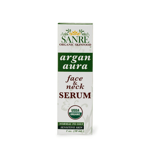 Sanre Organic Skinfood Argan Aura Face & neck serum 1. o.z - E-pharma Inc