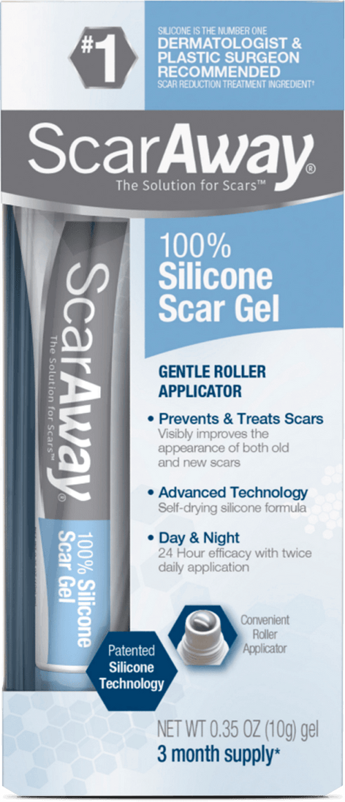 Scaraway 100% Silicone Scar Gel 0.35oz - E-pharma Inc