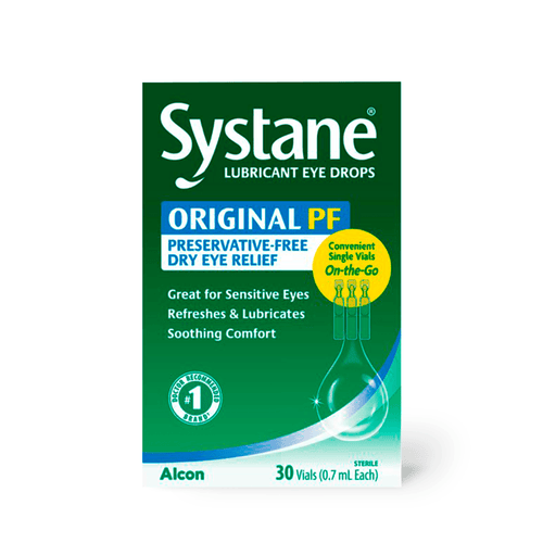Systane Lubricant Eye Drops 30 Vials each Box - E-pharma Inc