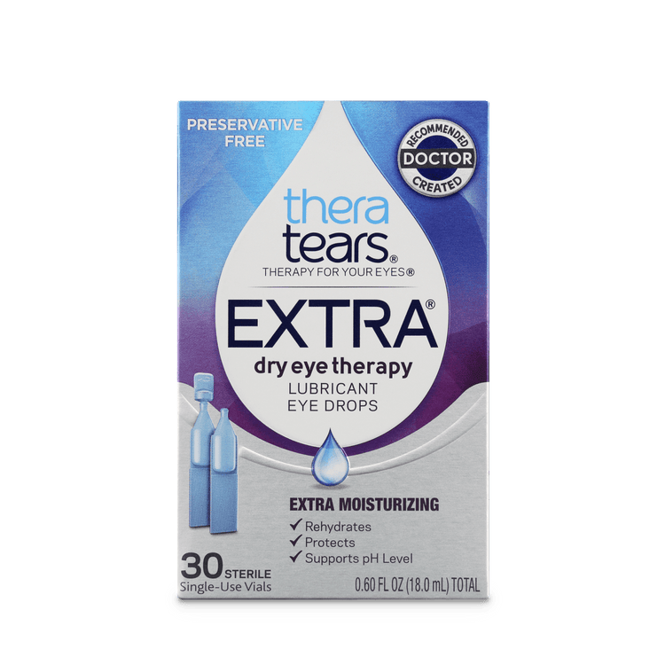 TheraTears EXTRA Dry Eye Therapy Preservative Free, 30 Count. - E-pharma Inc