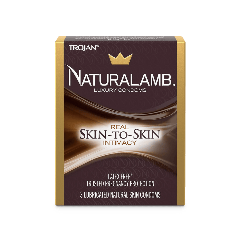 Trojan Naturalamb NaturaLamb Latex Free Luxury Condoms - 3 Count - E-pharma Inc