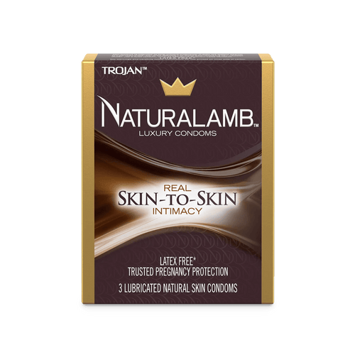 Trojan Naturalamb NaturaLamb Latex Free Luxury Condoms - 3 Count - E-pharma Inc