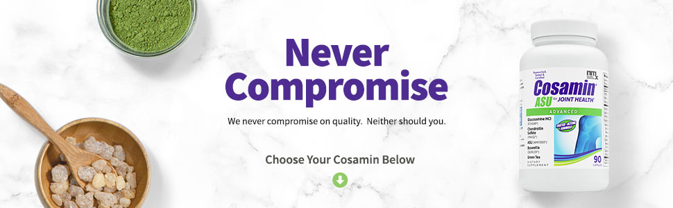 Cosamin ASU 90 capsule bottle. Choose your Cosamin below